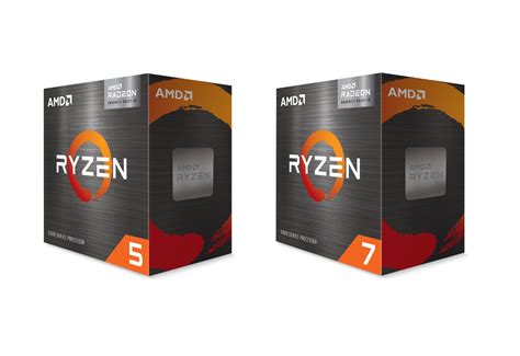 AMD Ryzen 5 5600G and Ryzen 7 5700G priced .